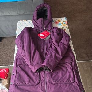 Helly Hansen Deep Purple Maud Parka Women's  Performance Jacket